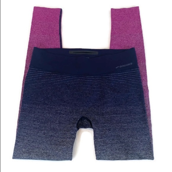 Brooks | Pants \u0026 Jumpsuits | Brooks Drilayer Technology Run Happy Leggings  Size Large | Poshmark